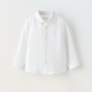 BRAND NEW W/tags ZARA button down dress shirt for toddler boy size 4T
